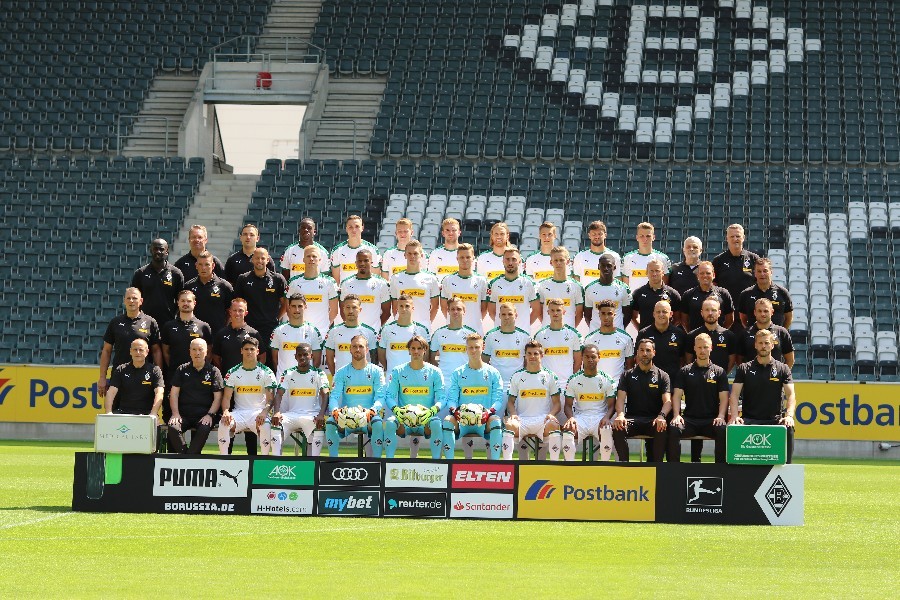 Mannschaftsfoto / Einzelportraits Borussia Mönchengladbach (2018/19)_2
