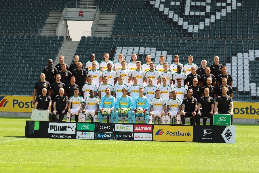 Mannschaftsfoto / Einzelportraits Borussia Mönchengladbach (2018/19)_4