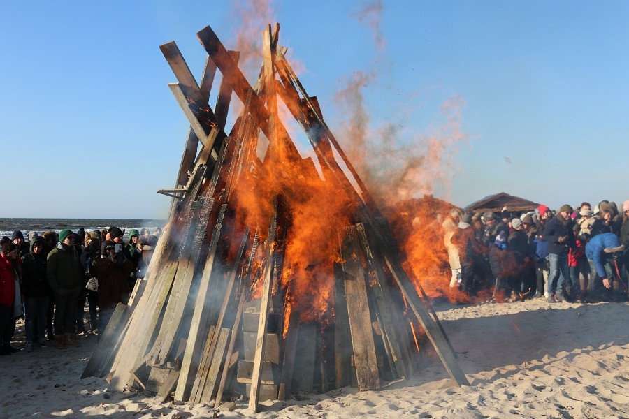 Osterfeuer Kampen/Sylt 2018_19